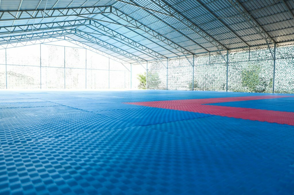 Сферы применения ткани ПВХ рисовая соломка